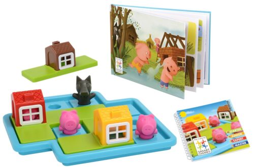 Trois petits cochons deluxe, jeu smart games