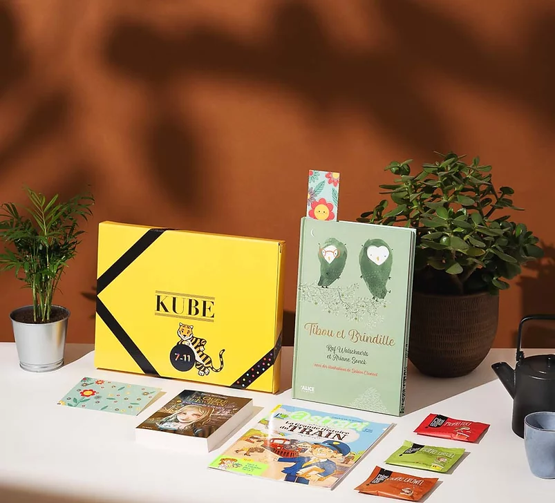 La box Kube, box de livres pour enfants