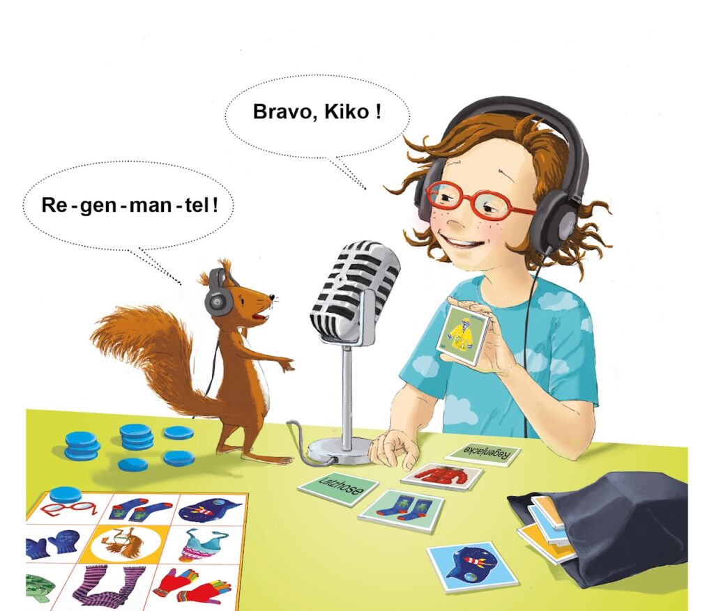 Kiko et lila, apprendre l'allemand à partir de 5 ans